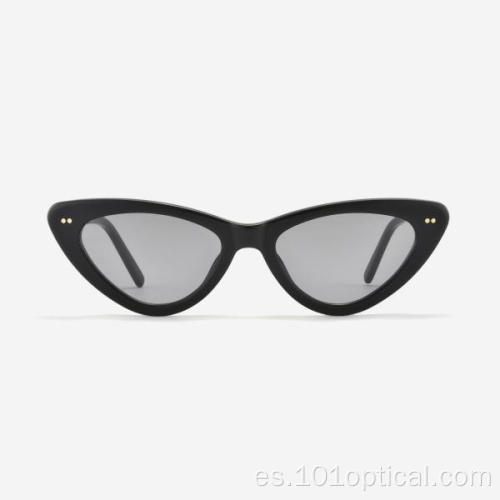 Gafas de sol de mujer de acetato de ojo de gato